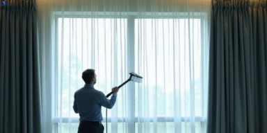 Commercial drapes cleaning service harrington-park-nsw hotels offices